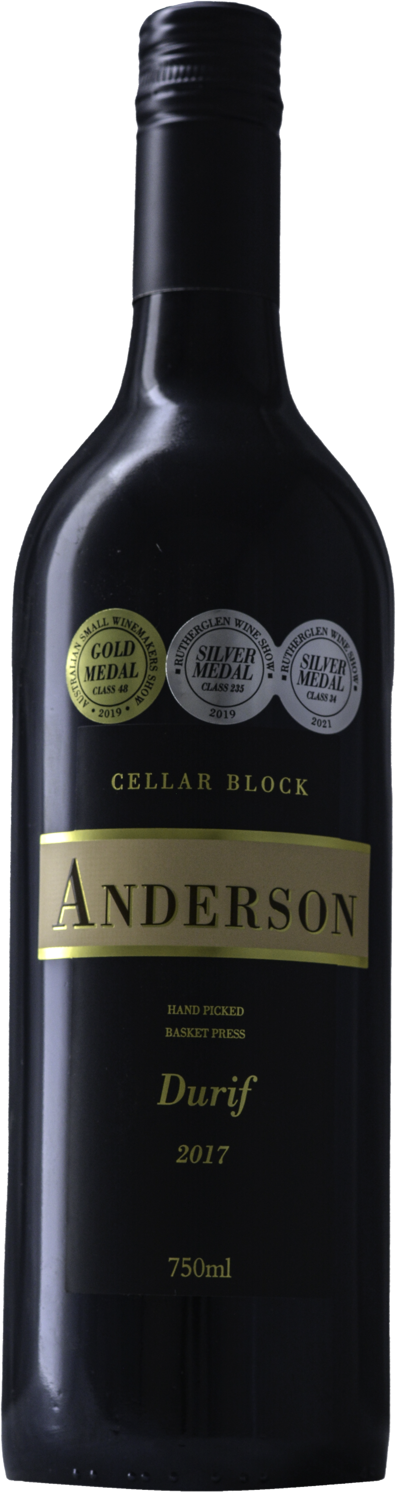 Anderson Cellar Block Durif 2017